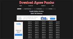 Desktop Screenshot of freepuzzles1000.com